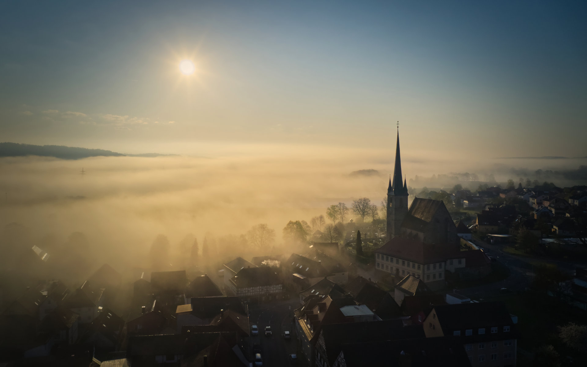 Drohnenaufnahme Altenkunstadt